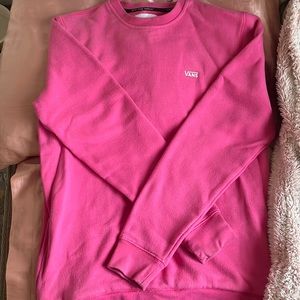 pink vans sweatshirt